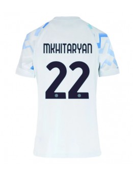 Inter Milan Henrikh Mkhitaryan #22 Replika Borta Kläder Dam 2025-26 Kortärmad